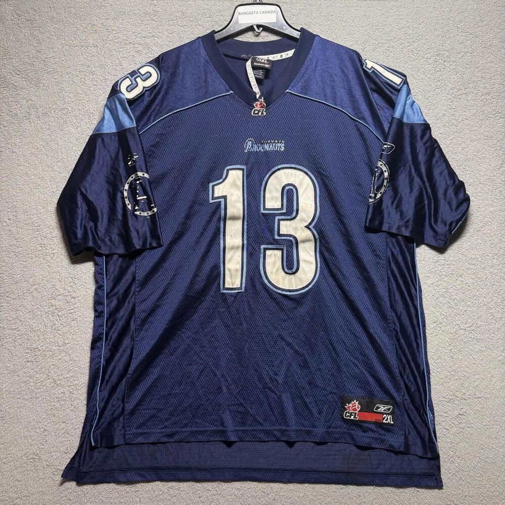 Vintage Reebok Toronto Argonauts CFL #13 Jersey 2XL Men’s